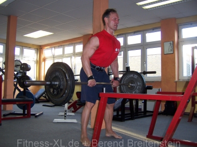 Berend Breitenstein Rudern vorgebeugt